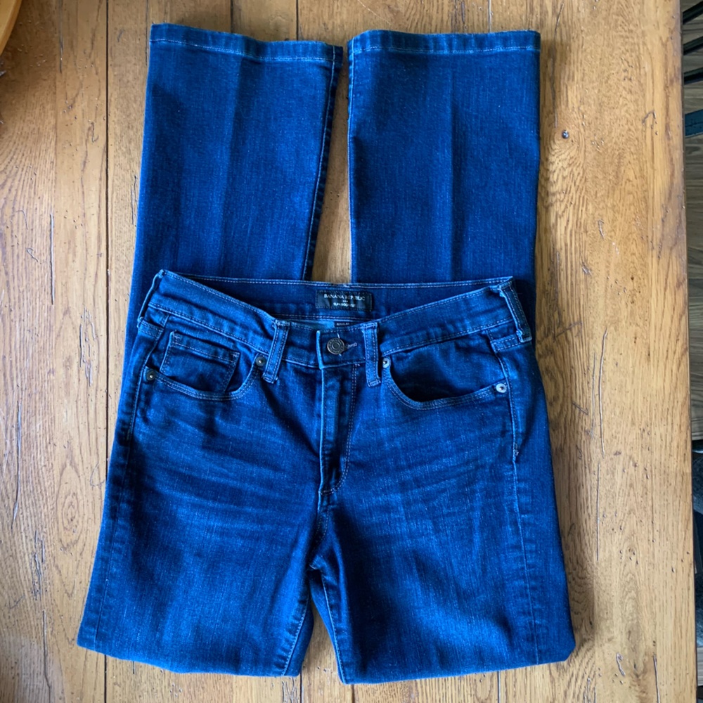 Banana Republic Women’s Slim Bootcut Jeans, Sz 27/4